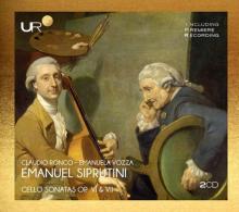Emanuel Siprutini: Cello Sonatas, Op. VI & VII